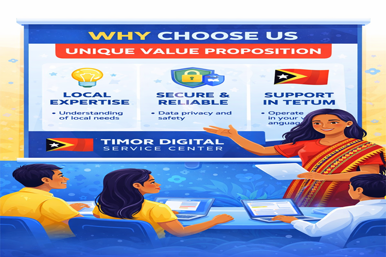 Timor Digital Service Center Unique Value
